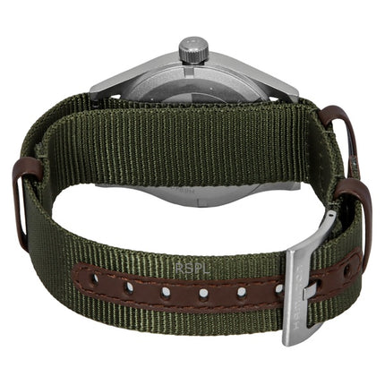 Hamilton Khaki Field Textilarmband Schwarzes Zifferblatt Quarz H69401930 Unisex-Uhr