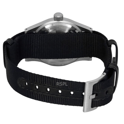 Hamilton Khaki Field Textilarmband Weißes Zifferblatt Automatik H69439910 Herrenuhr