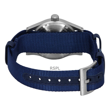 Hamilton Khaki Field Textilarmband Blaues Zifferblatt Automatik H69439940 Herrenuhr