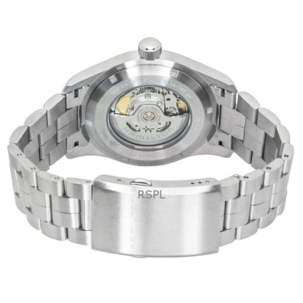 Hamilton Herrenuhr aus khakifarbenem Edelstahl mit blauem Zifferblatt, Automatik, H70605140, wasserdicht bis 100 m