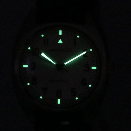 Hamilton Khaki Aviation Pilot Pioneer mechanische Unisex-Uhr mit silbernem Zifferblatt H76419951, 100 m