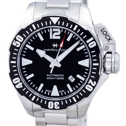 Hamilton Khaki Navy Frogman automatische H77605135 Herrenuhr