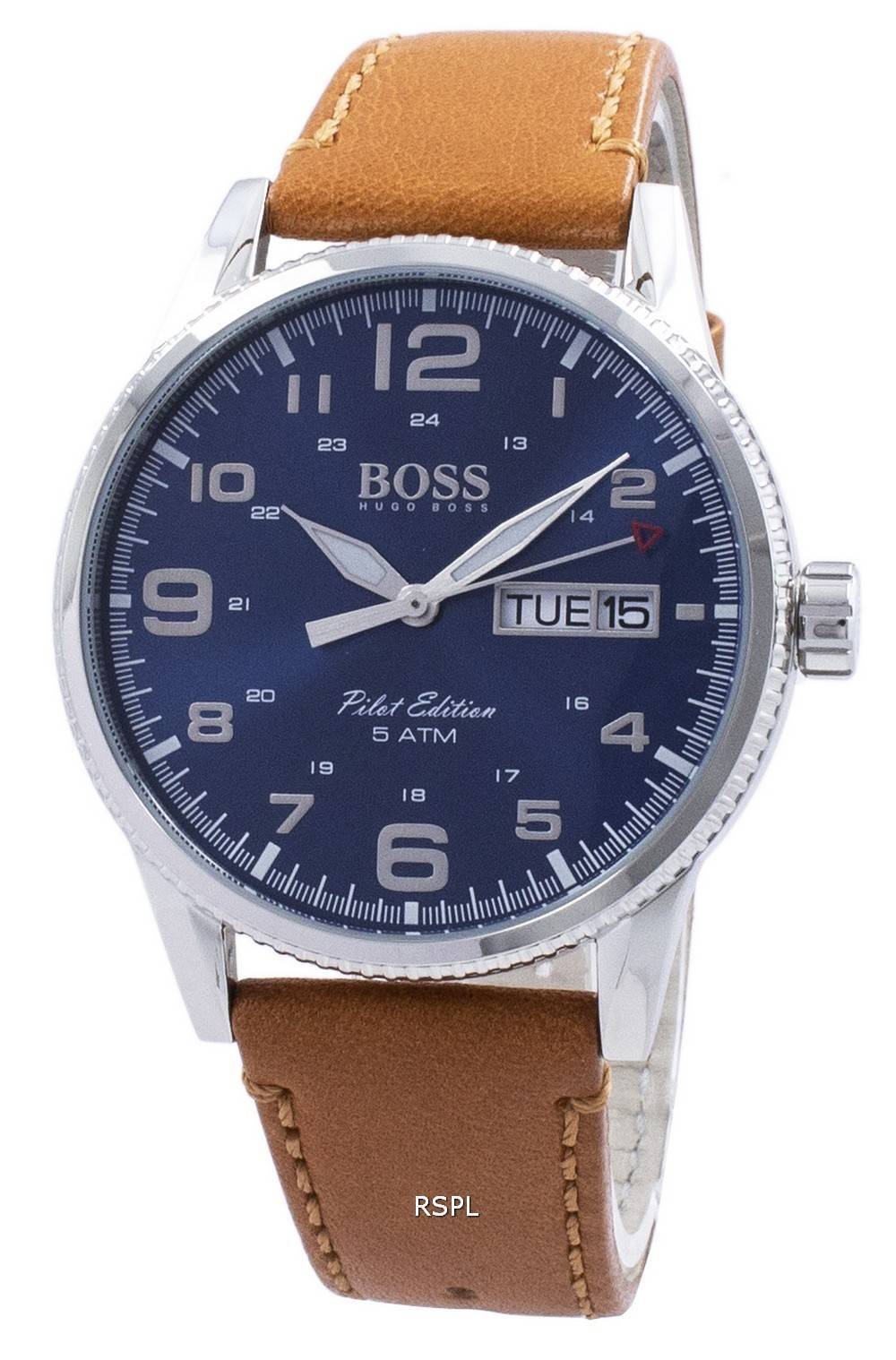 1513331 Herrenuhr Hugo Boss Herren Quarz Armbanduhr Mit