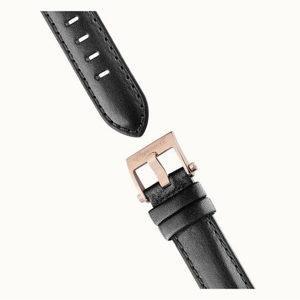 Ingersoll The Jazz Mondphase Lederarmband Schwarzes Skelett-Zifferblatt Automatik I07705 Herrenuhr