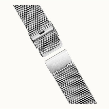 Ingersoll The Jazz Sonnen- und Mondphase Edelstahl Skelett Schwarzes Zifferblatt Automatik I07708 Herrenuhr