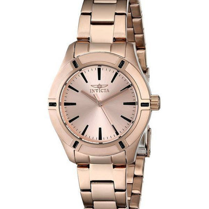 Invicta Pro Diver Quarz stieg Gold 18031 Damenuhr