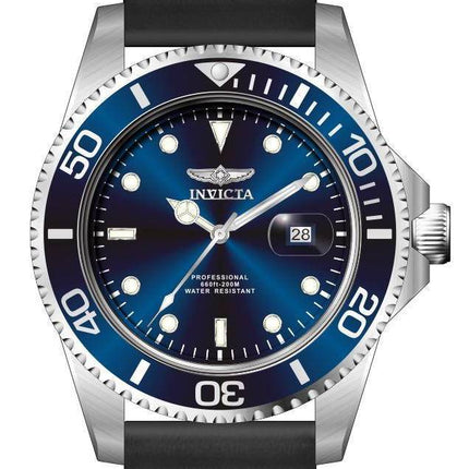 Invicta Pro Diver Quarz blaues Zifferblatt 200M 22068 Herrenuhr