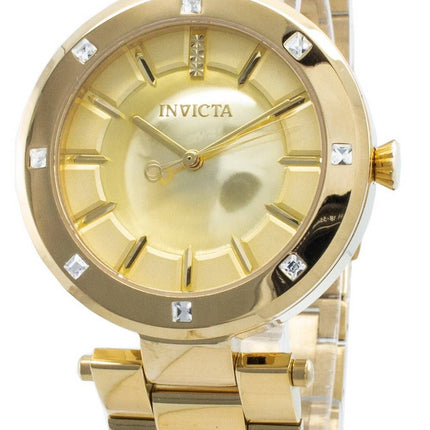 Invicta Angel 23728 Diamant Akzente Quarz Damenuhr