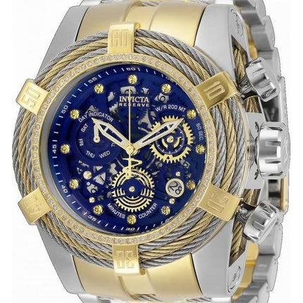 Invicta Reserve Bolt 30071 Quarz Chronograph Diamant Akzente 200M Herrenuhr