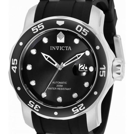 Invicta Pro Diver Schwarzes Zifferblatt Automatik 33341 200M Herrenuhr