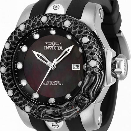Invicta Venom Perlmutt Zifferblatt Automatik 33598 1000M Taucher Herrenuhr