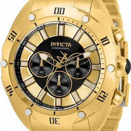 Invicta Venom Chronograph Schwarzes Zifferblatt Quarz 33744 100M Herrenuhr