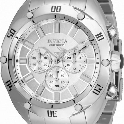 Invicta Venom Chronograph Silber Zifferblatt Quarz 33749 100M Herrenuhr
