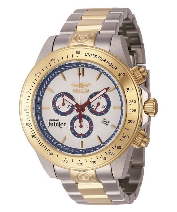 Invicta Cruiseline Chronograph Limited Edition Quarz-Taucheruhr 46145 200M mit weißem Zifferblatt