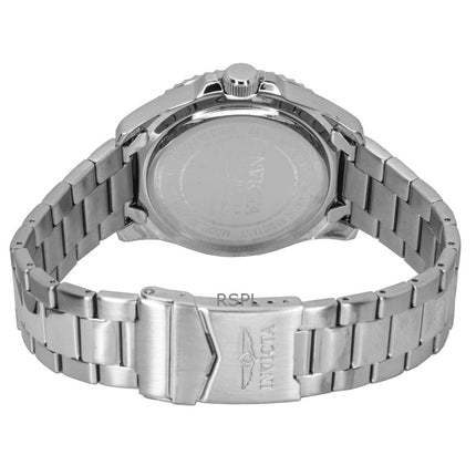 Invicta Pro Diver Edelstahl weißes Zifferblatt Quarz 47124 Herrenuhr