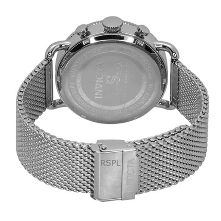 Invicta Speedway Chronograph Edelstahl Blaues Zifferblatt Quarz 47359 Herrenuhr