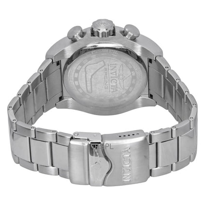 Invicta Racing Chronograph Edelstahl weißes Zifferblatt Quarz 47746 Herrenuhr
