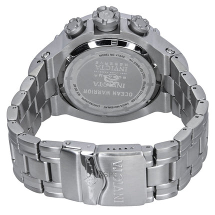 Invicta Reserve Ocean Warrior Chronograph Gelbes und schwarzes Zifferblatt Quarz 47848 100M Herrenuhr