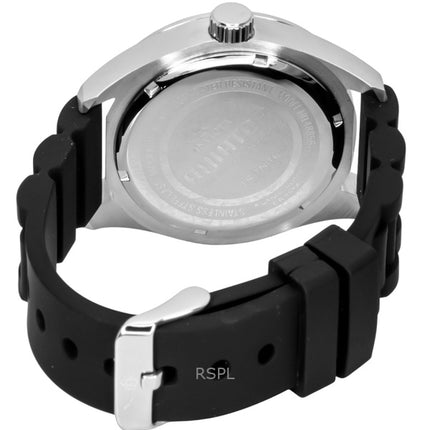 Invicta Aviator Herrenuhr mit Silikonarmband, hellblauem Zifferblatt, Quarzwerk, Modell 48856, wasserdicht bis 100 m