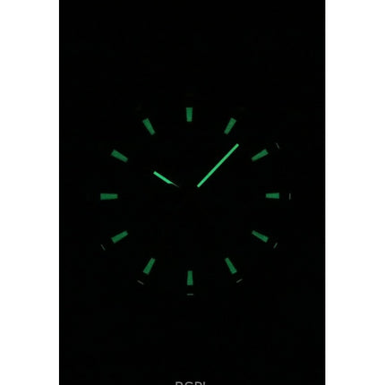 Invicta Racing Goldfarbene Edelstahl-Quarzuhr mit grünem Zifferblatt 48870