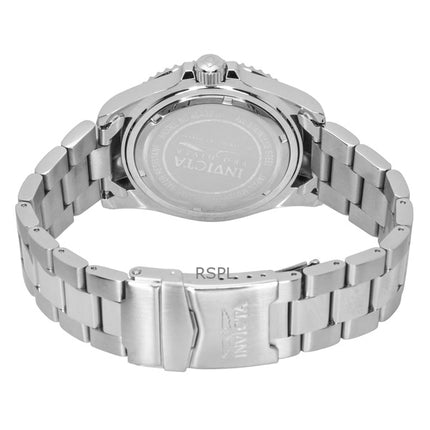 Invicta Pro Diver Herrenuhr aus Edelstahl, blauem Zifferblatt und Batman-Lünette, Quarzwerk, Modell 49432, wasserdicht bis 100 m