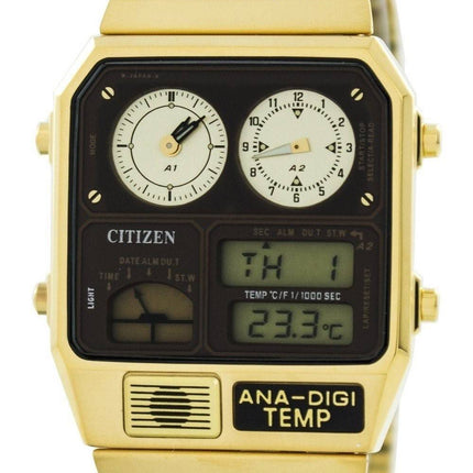 Citizen Ana-Digi Thermometer Digital Dualzeit JG2002-53W JG2002