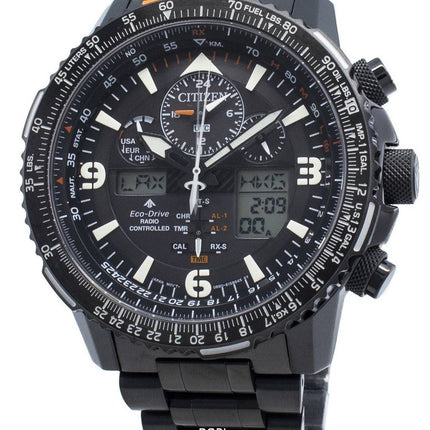 Citizen Promaster JY8085-81E Eco-Drive Funkuhr Analog Digital 200M Herrenuhr