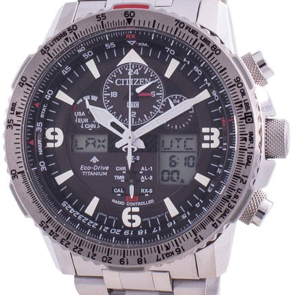 Citizen Skyhawk Funkgesteuerter Öko-Antrieb JY8100-80E 200M Herrenuhr