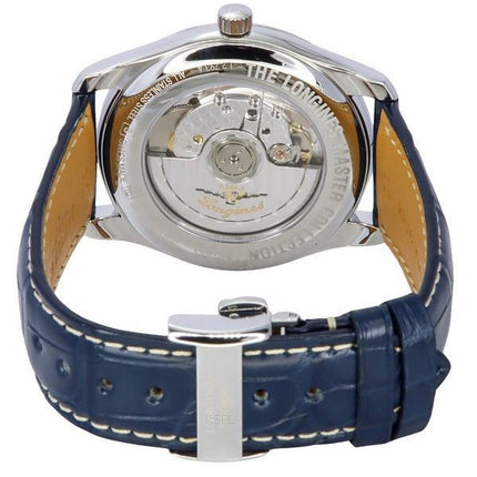 Longines Master Collection Lederarmband Sunray Blaues Zifferblatt Automatik L2.793.4.92.0 Herrenuhr
