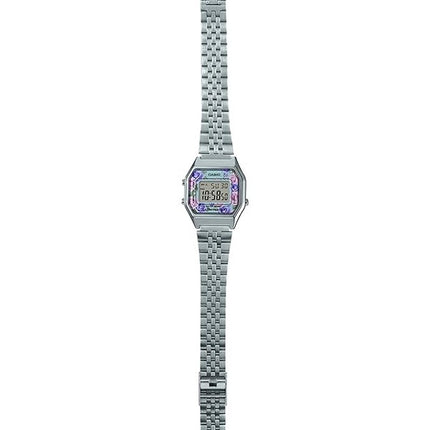 Casio Jugend Jahrgang Illuminator Quarz Digital LA680WA - 2C Damenuhr
