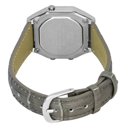 Casio Vintage Digitaluhr mit Lederarmband, Quarzwerk, LA680WEL-8A2, Unisex