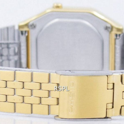 Casio Jugend Jahrgang Illuminator Alarm digitaler LA680WGA-9 b Damenuhr