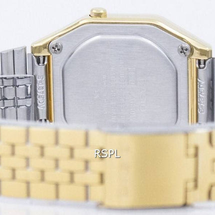 Casio Jugend Jahrgang Illuminator Alarm digitaler LA680WGA-9 b Damenuhr