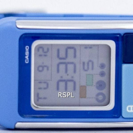 Casio Poptone Dual Time Alarm digitaler LDF-50-2D LDF50-2D Damenuhr