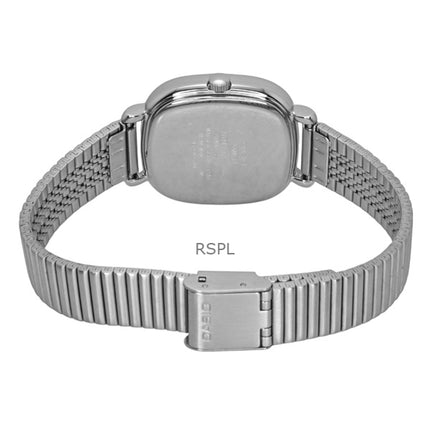 Casio Standard Analog Edelstahl Blaues Zifferblatt Quarz LTP-B166D-2AV Damenuhr