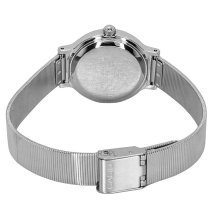Casio Standard Analog Edelstahl Silber Zifferblatt Quarz LTP-B170D-7BV Damenuhr