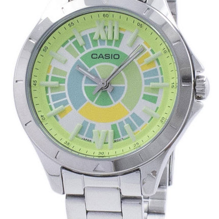 Casio Analog Quarz LTP-E129D-3A LTPE129D-3A Damenuhr