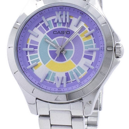 Casio Analog Quarz LTP-E129D-6A LTPE129D-6A Damenuhr