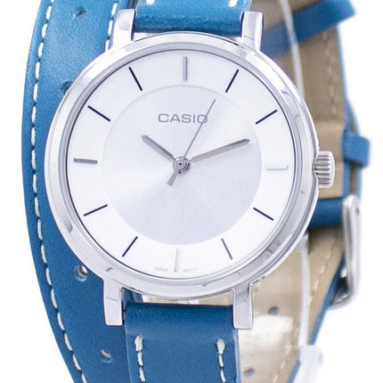 Casio Analog Quarz Doppelschleife LTP-E143DBL-3A LTPE143DBL-3A Damenuhr