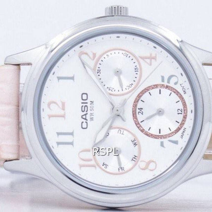 Casio Analog Quarz LTP-E306L-4BVDF LTPE306L-4BVDF Damenuhr