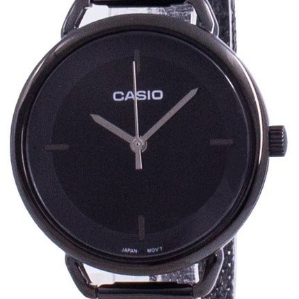 Casio Schwarzes Zifferblatt Quarz LTP-E413MB-1A LTPE413MB-1 Damenuhr