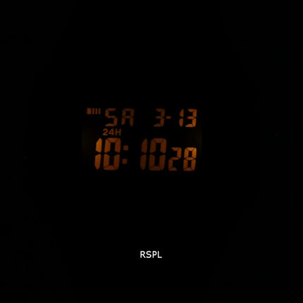 Casio Youth Resin Digital LW-204-1B LW204-1 Damenuhr