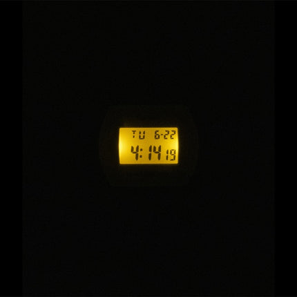 Casio Digitaluhr mit Kunstharzarmband, weißem Zifferblatt, Quarzwerk, LW-204-7A, Unisex