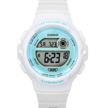 Casio Standard Digital Weißes Harzarmband Quarz LWS-1200H-7A3V 100M Damenuhr