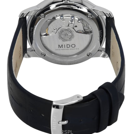 Mido Baroncelli Heritage Lederarmband weißes Zifferblatt Automatik M027.407.16.010.00 Herrenuhr