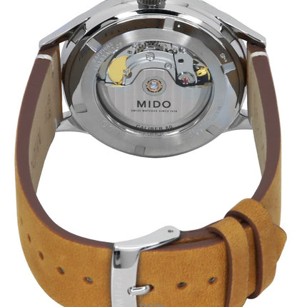 Mido Multifort Patrimony Lederarmband Blaues Zifferblatt Automatik M040.407.16.040.00 Herrenuhr