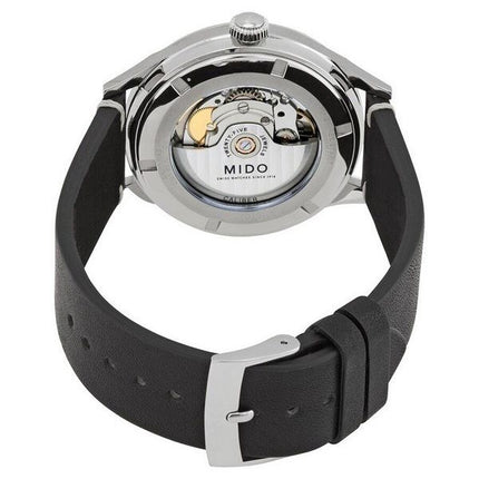 Mido Multifort Patrimony Lederarmband Anthrazitfarbenes Zifferblatt Automatik M040.407.16.060.00 Herrenuhr