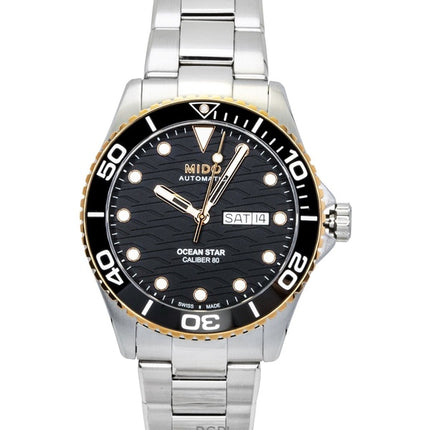 Mido Ocean Star 200C Edelstahl Schwarzes Zifferblatt Automatik Taucheruhr M042.430.21.051.00 200M Herrenuhr