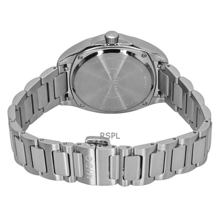 Mido Multifort TV 35 Diamanten Akzente Blaues Perlmutt Zifferblatt Automatik M049.307.11.136.00 100M Damenuhr