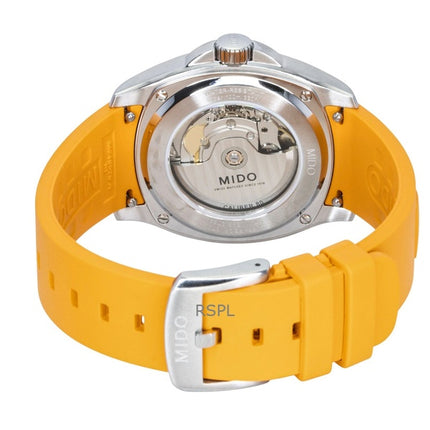 Mido Multifort TV Großdatum Kautschukarmband Graues Zifferblatt Automatik M049.526.17.081.00 100M Herrenuhr